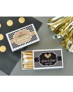 Personalized Theme Match Boxes (set of 50)