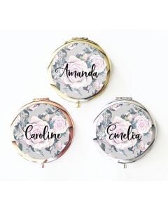 Personalized Rose Garden Compacts