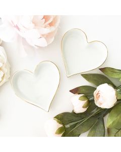 Blank Heart Shaped Ring Dish