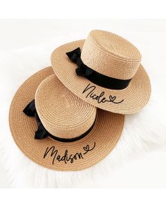 Personalized Boater Hat