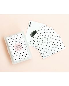 Confetti Hearts Playing Cards