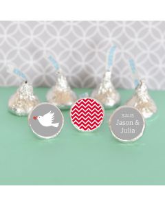 Personalized Theme Hershey's Kisses Labels Trio (Set of 108)