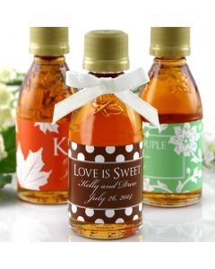 Personalized Maple Syrup - Silhouette Collection