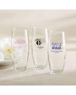 Personalized Stemless Champagne Glass – Baby Shower