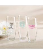 Personalized Stemless Champagne Glass