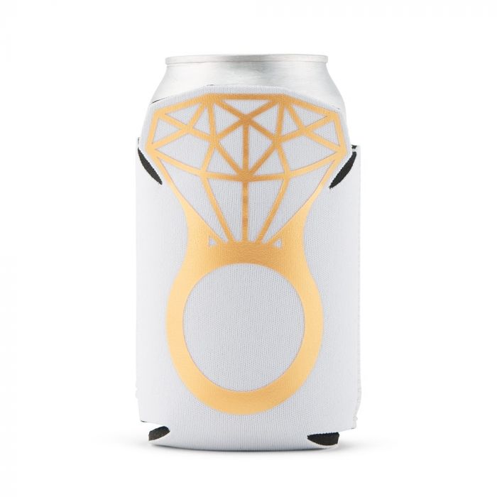 Details about   POP fizz CLINK Drink Can Coozie Insulated Holder Black Gold Wedding Celebration 
