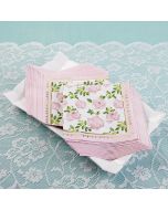 Tea Time Whimsy 2 Ply Paper Napkins - Pink (Set of 30)